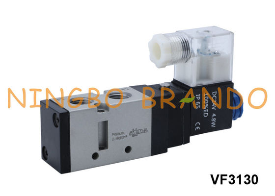 Tipo modo pneumatico 24VDC 220VAC di VF3130 SMC dell'elettrovalvola a solenoide dell'aria 5/2