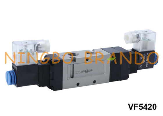 Tipo 5/3 elettrovalvola a solenoide di controllo pneumatico di modo 24V 220V di VF5420 SMC