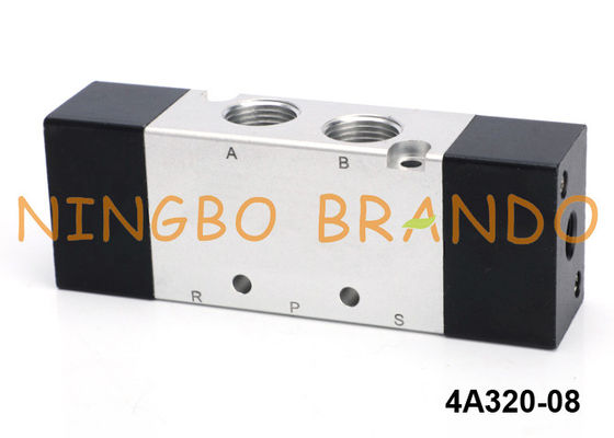 tipo 5/2 doppio pilota Pneumatic Valve di 4A320-08 Airtac di modo 1/4&quot;