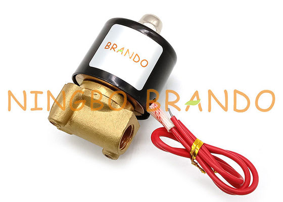 UD-08 2W025-08 1/4&quot; elettrovalvola a solenoide d'ottone ad azione diretta di pollice