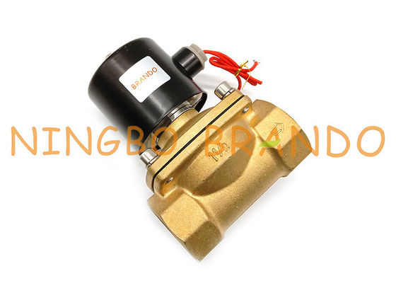 1-1/2» elettrovalvola a solenoide d'ottone infilata pollice di NC di modo di UW-40 2W400-40 2/2