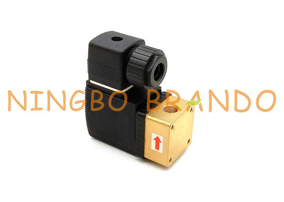 AC220V DC24V 1/4&quot; elettrovalvola a solenoide ad azione diretta del tuffatore di NC di pollice 6013