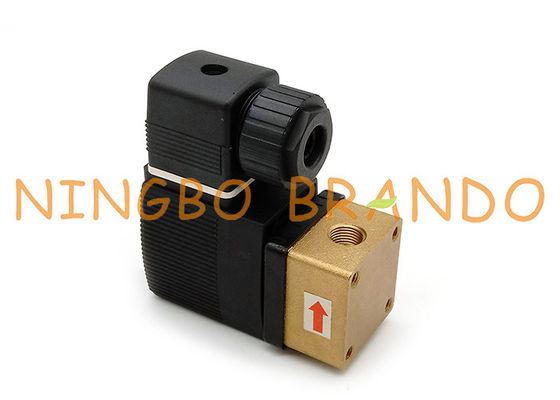 AC110V DC24V 1/4&quot; 1/8&quot; elettrovalvola a solenoide d'ottone di modo 6014 del filo 3 di pollice