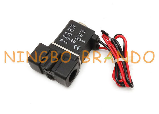 2P025-08 1/4&quot; elettrovalvola a solenoide pneumatica di plastica del controllo aereo di pollice