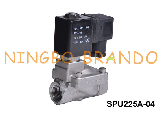 Tipo 1/2&quot; dello shakò SPU225A-04 acciaio inossidabile 24V 110V 220V dell'elettrovalvola a solenoide