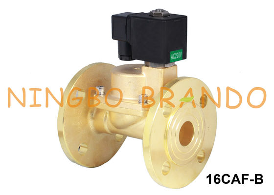 1&quot; 1 1/4&quot; 1 1/2» 2&quot; ha flangiato il vapore d'ottone dell'elettrovalvola a solenoide 24 volt 220 volt