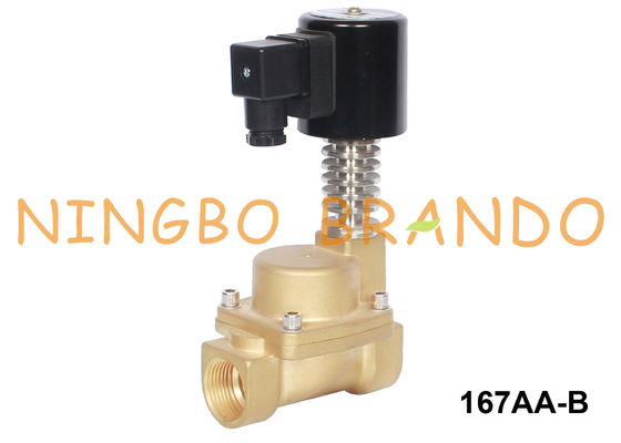 3/8&quot; 1/2» 3/4&quot; 1&quot; elettrovalvola a solenoide d'ottone dell'acqua calda 12V 24V 110V 220V