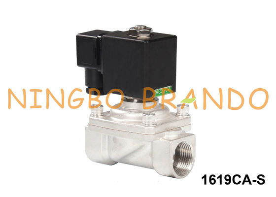 3/4&quot; elettrovalvola a solenoide dell'acqua calda e del vapore SS304 24VDC 220VAC