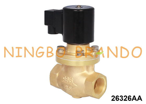 Elettrovalvole a solenoide dell'acqua calda e del vapore d'ottone 3/8&quot; 1/2» 3/4&quot; 1&quot; 24V 220V