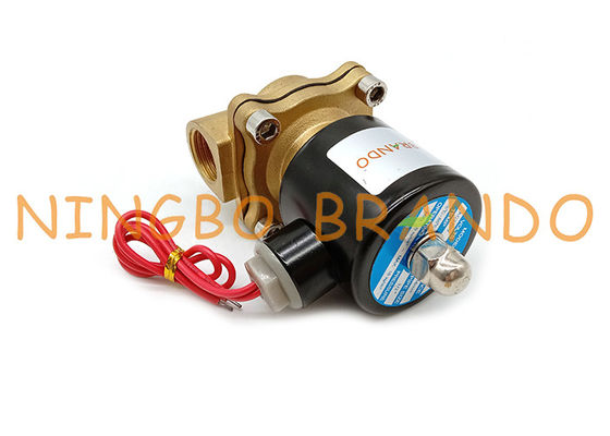 UW-15 2W160-15 1/2» 2/2 di elettrovalvola a solenoide d'ottone del comando idraulico di modo