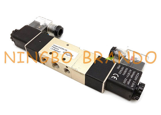 Tipo valvola pneumatica del centro chiuso di modo di 4V230C-08 1/4&quot; 5/3 di Airtac