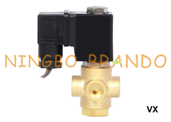 Elettrovalvole a solenoide d'ottone universale di 3 modi 1/8&quot; 1/4&quot; 12V 24V 110V 120V 220V 230V