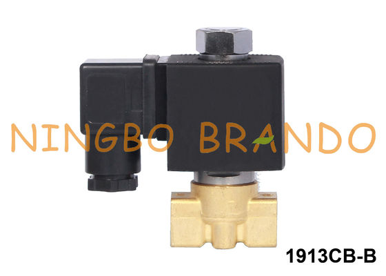 modo 3/8&quot; 2 NESSUN'elettrovalvola a solenoide elettrica d'ottone per i 24 220 volt acqua aria