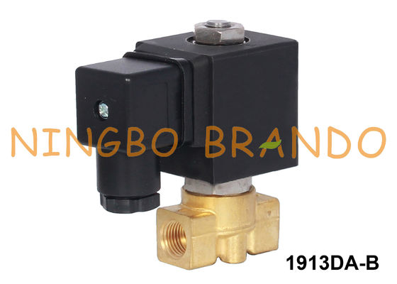 Normalmente chiuso bidirezionale d'ottone dell'elettrovalvola a solenoide dell'acqua ad azione diretta a 1/8 pollici