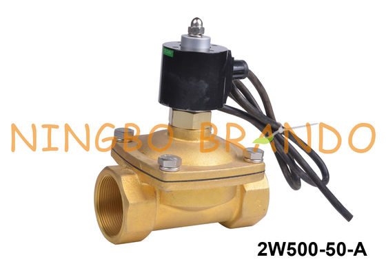 2&quot; impermeabilizza l'elettrovalvola a solenoide d'ottone IP68 per la fontana 24V 220V