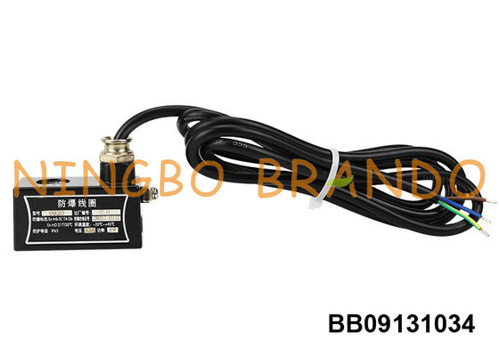 Bobina a prova di ex dell'elettrovalvola a solenoide con cavo 24VDC 220VAC 3.8W 5.8VA