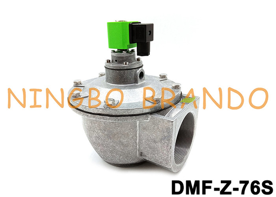 Valvola a diaframma ad angolo retto a 3 pollici di DMF-Z-76S AC220V DC24V