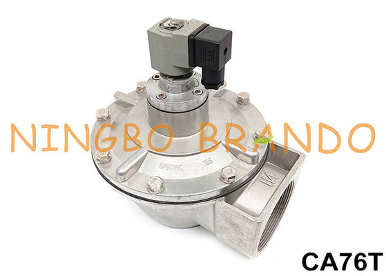 CA76T 3" elettrovalvola a solenoide ad angolo retto del filtro a sacco AC220V AC110V