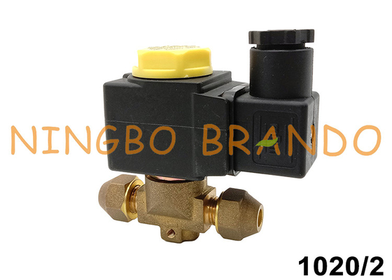 1020/2 di 1/4&quot; SAE Flare Refrigeration Solenoid Valve Castel Type