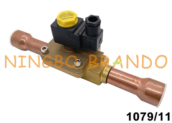 » elettrovalvola a solenoide di refrigerazione della lega per saldatura 1079/11 di 1-3/8 DC24V AC220V