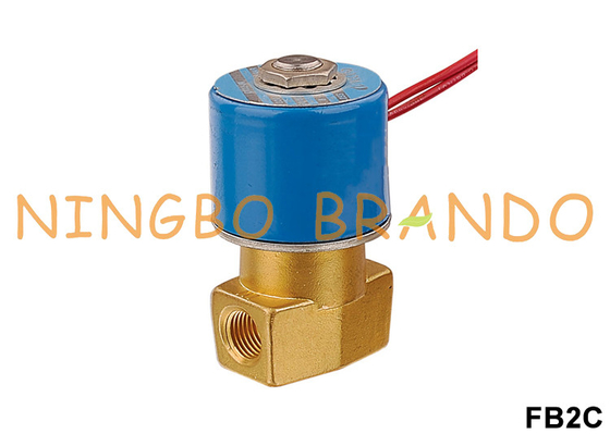 1/4&quot; tipo di KSD - elettrovalvola a solenoide d'ottone di NC di 2/2 modi FB2C FB2D FB2E