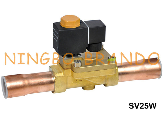 Tipo valvola di SV25W Fengshen di refrigerazione del solenoide 1 1/8&quot; 1 3/8&quot; ODF 24V 220V