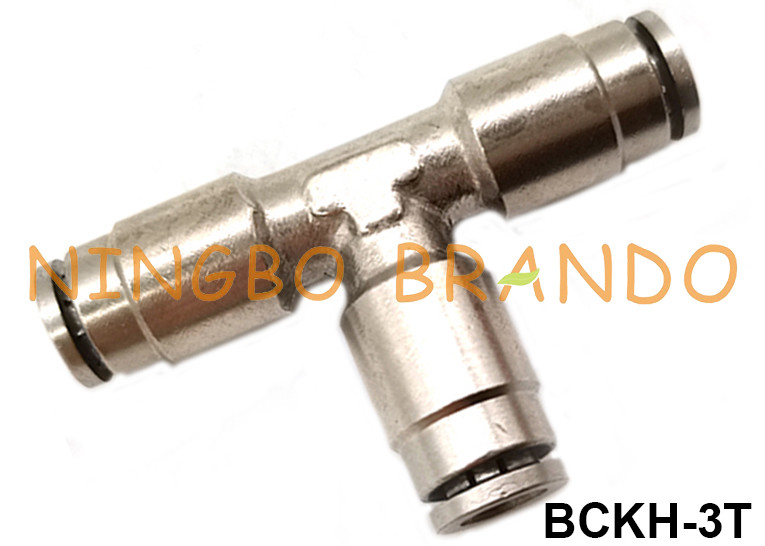 Maschio Branch Union Tee Push On Y Shape Raccordo per tubo pneumatico 1/8 &quot;1/4&quot; 3/8 &quot;1/2&quot;
