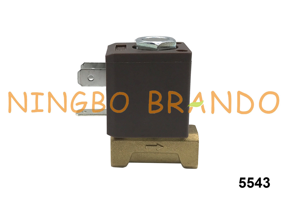 5543 CEME Tipo 2/2 Vie NC Ottone Elettrovalvola 1/8'' Ingresso M8 Uscita 24V 220V