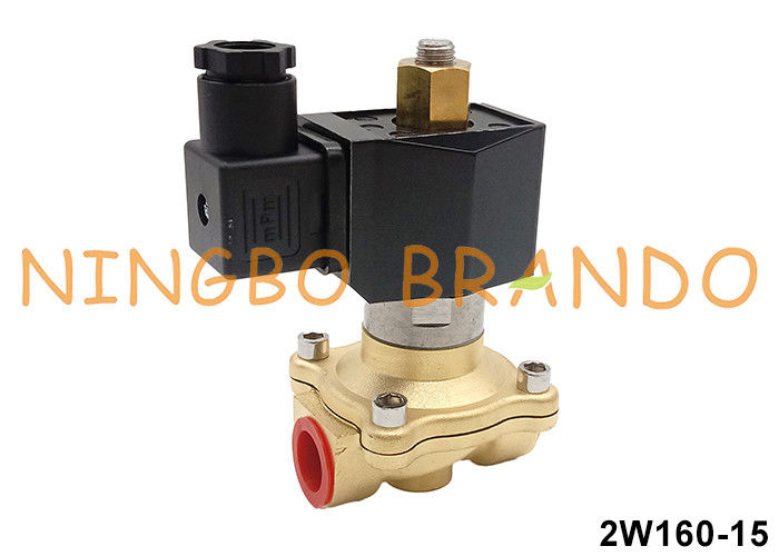 Modo d'ottone dell'elettrovalvola a solenoide di 2W160-15-NO 1/2» 2/2 normalmente aperto