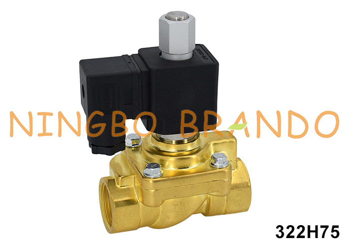 322H75 1/2'' 40 bar Tipo Parker Valvola solenoide normalmente aperta 24V 110V 220V