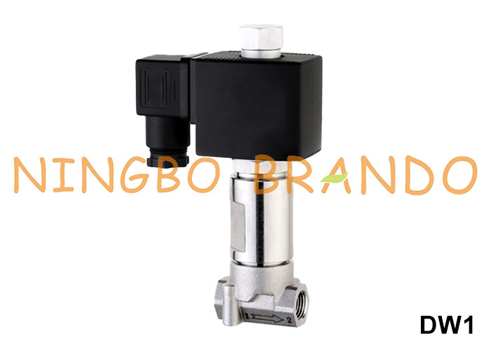 -196°C Valvola solenoide criogenica a bassa temperatura per azoto liquido 1/8' 1/4'