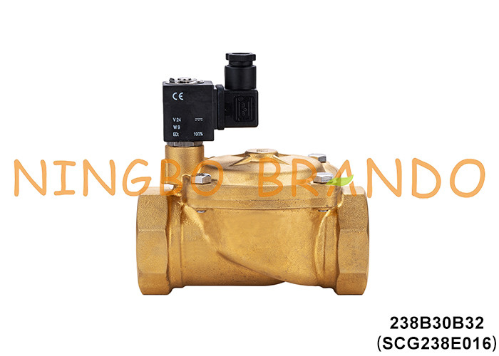 SCG238E016 1-1/4' ASCO Tipo Valvola solenoide in ottone ad acqua 24VDC 110VAC 220VAC