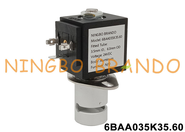 Valvola di pizzico a solenoide normalmente aperta per la macchina da caffè 12V 24V 110V 220V