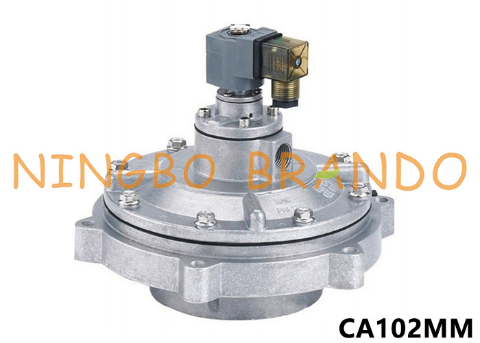 CA102MM Valvola a getto a impulso a immersione completa da 4' per filtro per sacchetti 24V DC 220V AC