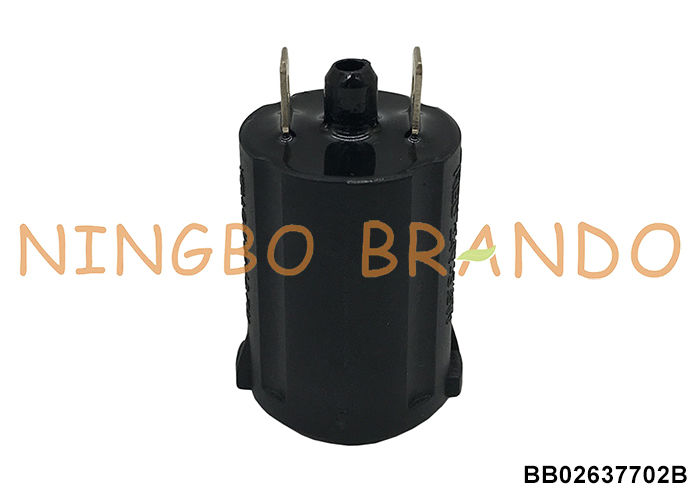 Bobina solenoide nera per pulsatore di mungitura DELAVAL 12V 2.7W 2.8W EP100 EP2090