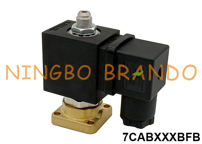 Elettrovalvola a solenoide in ottone a 3 vie con flangia per macchina da caffè 12V 24V 110V 220V