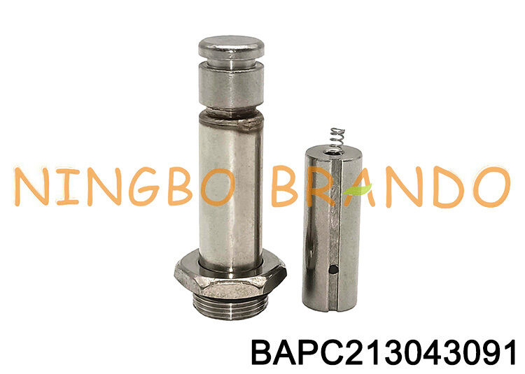 Tubo e stelo dell'armatura del solenoide per ricambi di valvole a getto pulsato per la rimozione della polvere