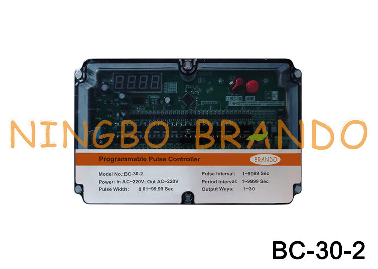 220VAC In 220VAC Out Regolatore temporizzato per valvola a impulsi a 30 linee per collettore di polveri