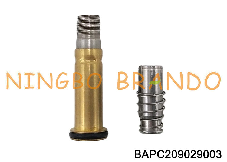 Armatura della flangia del tubo guida in ottone NC a 2 vie per 2V025-06 2V025-08 2P025-06 2P025-08