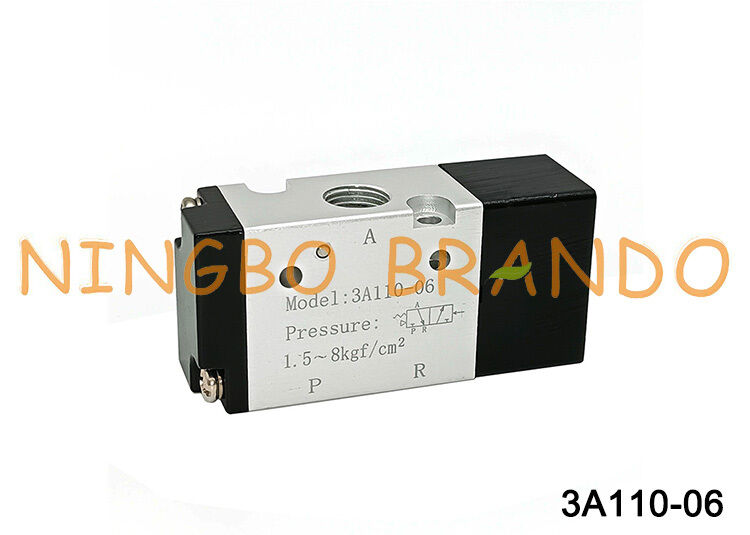 Valvola di controllo pneumatica 3A110-06 1/8'' 3 Way Air Pilot Valve