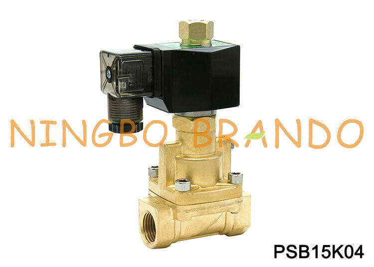 Elettrovalvola a vapore normalmente aperta in ottone 2/2 da 1/2" pollici 24V 110V 220V