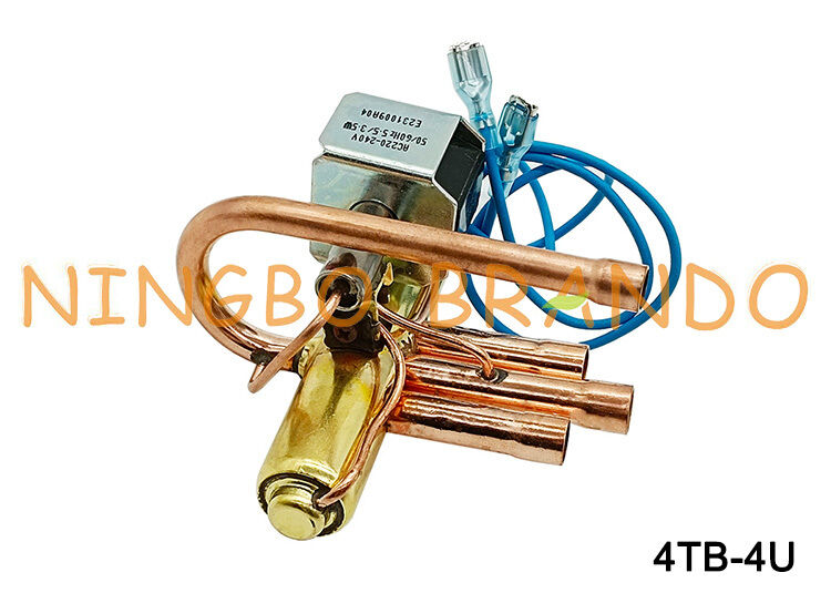 Valvola di inversione a quattro vie 4TB-4U per refrigerazione dell'aria condizionata con R22 R407C R404A R410A