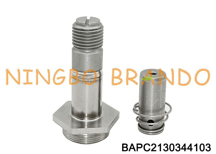Tubo stantuffo elettrovalvola NC a 2 vie con armatura per elettrovalvola di tipo GC e nucleo in ferro