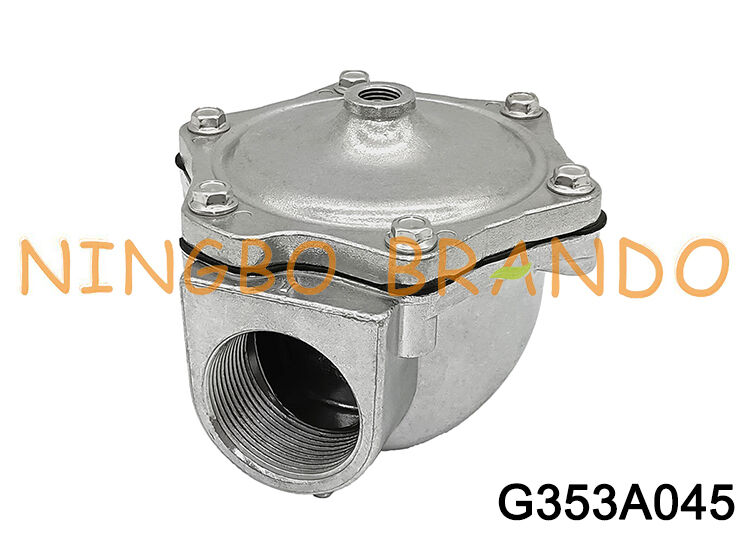 Valvola pilotata in alluminio filettata ASCO tipo G353A045 2/2 NC G1-1/2