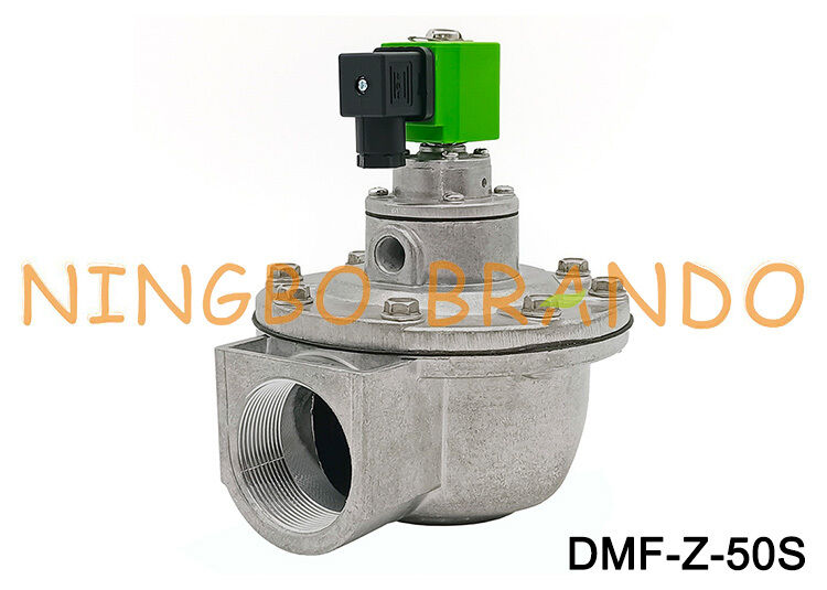 DMF-Z-50S G2 pollici Valvola a membrana elettromagnetica ad impulso pneumatico ad angolo retto AC220V DC24V