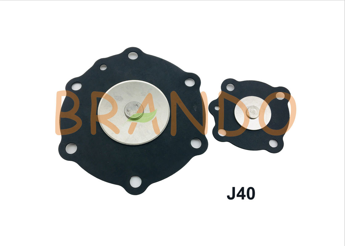Impulso che soffia il sistema solenoide valvola diaframma Joil gomma di nitrile nera di tipo 1 1/2» materiale
