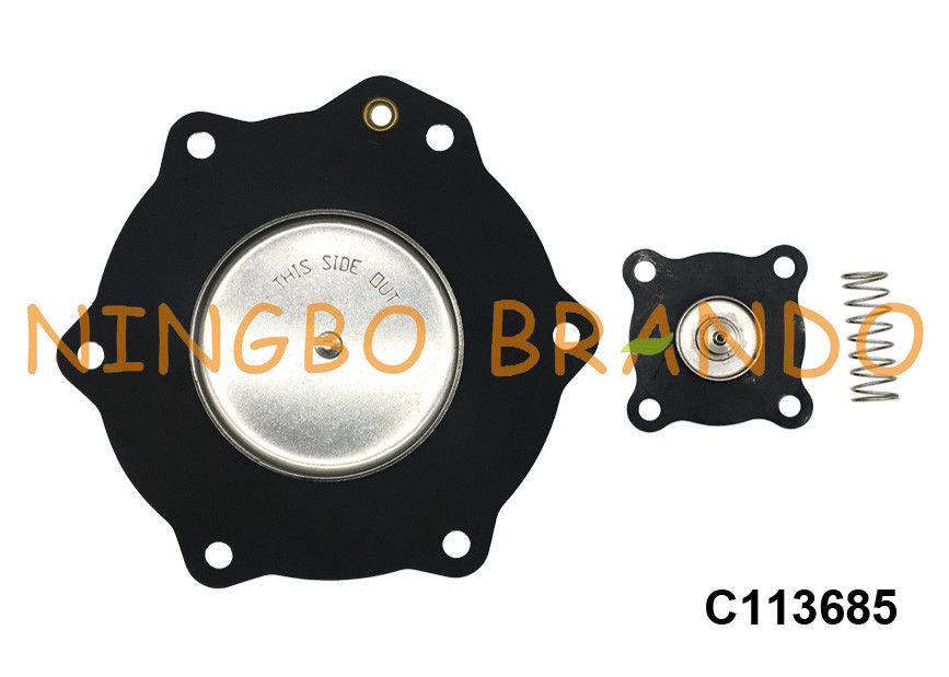 Corredo di riparazione del diaframma del nitrile di C113685 C113686 per ASCO 2&quot; valvole di impulso SCG353A051 di SCG353A050 2 1/2»