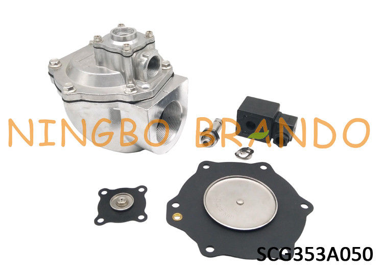 Valvola pilota integrata ad angolo retto di impulso di pollice di SCG353A050 G2 per il filtro AC220V AC110V AC24V DC24V dal collettore di polveri