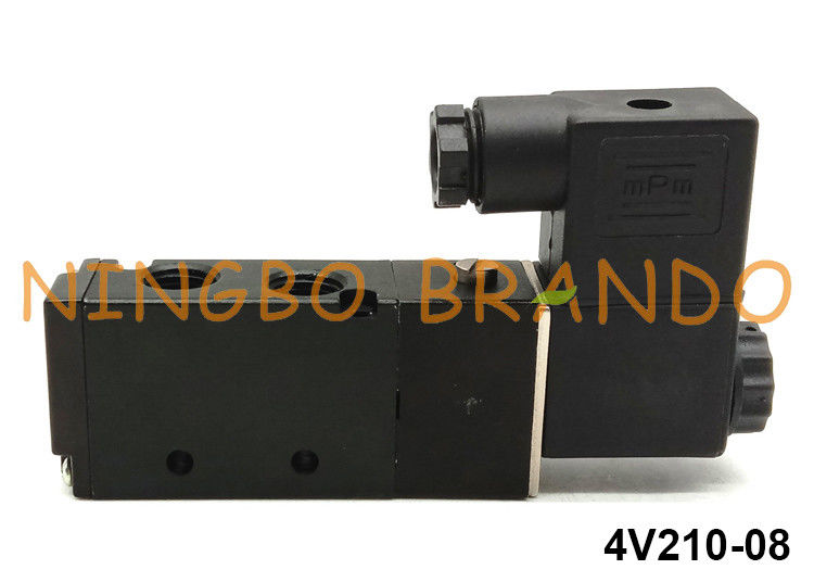 tipo posizione pneumatica G1/4» 24VDC di 4V210-08 Airtac di modo 2 dell'elettrovalvola a solenoide 5