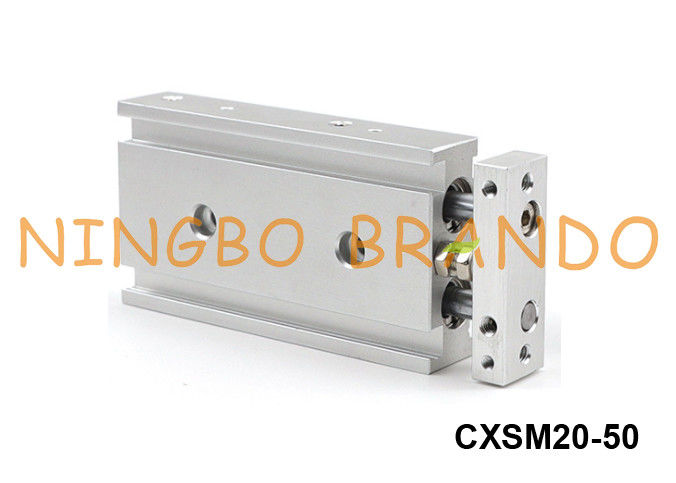 Il tipo CXSM20-50 di SMC si raddoppia Rod Air Cylinder Pneumatic 20mm alesati